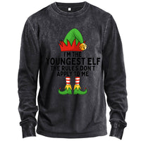 I’m The Youngest Elf Christmas Long Sleeve T-shirt