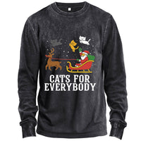 Cats For Everybody Christmas Long Sleeve T-shirt