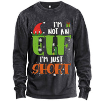 Ich bin kein Elf, ich bin nur klein – Weihnachts-Langarmshirt