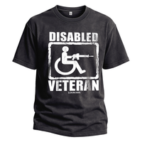 Disabled Veteran Rifle Graphic Tee