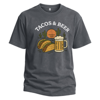 Tacos & Beer Minimal Sunset Tee