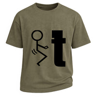 Stick Figure F*ck It Tee