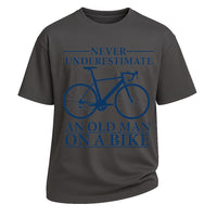 Old Man on a Bike Graphic Short-Sleeve T-Shirt