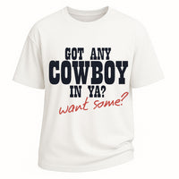 Cowboy In Ya Bold Western Graphic T-shirt